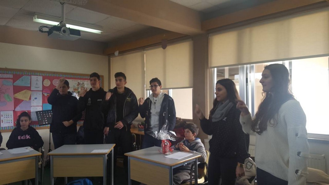 Συνεργασία Τσιρείου Γυμνασίου και Σχολής  Κωφών  