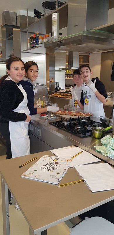 Συμμετοχή του Περιφερειακού Γυμνασίου Πέρα Χωρίου και Νήσου στο πρόγραμμα. Ετοιμασία «Ιταλική Kουζίνα», 6/2/2020