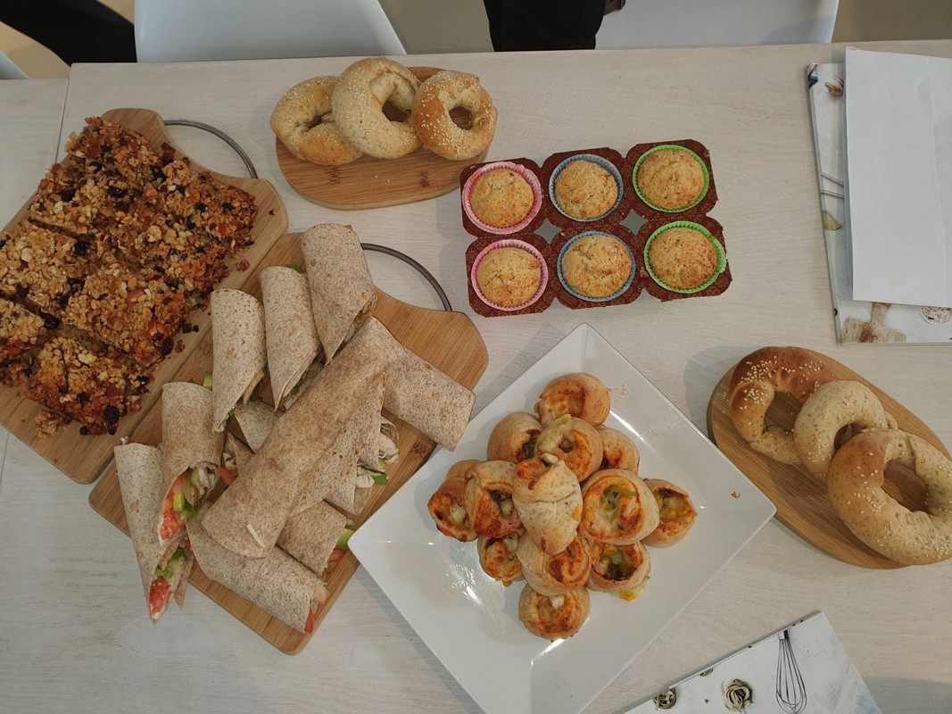 Συμμετοχή του Γυμνασίου Πετράκη Κυπριανού Λάρνακας στο πρόγραμμα. Ετοιμασία «Τέλειων σνακ για το σχολείο», 27/1/2020 