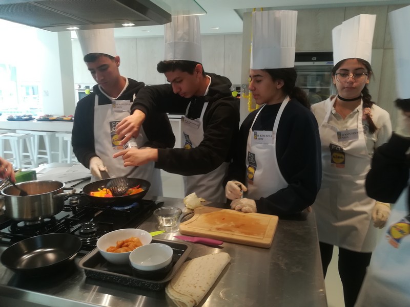 Συμμετοχή του Γυμνασίου Ακροπόλεως. Δημιουργίες από τη Μεξικάνικη  Κουζίνα