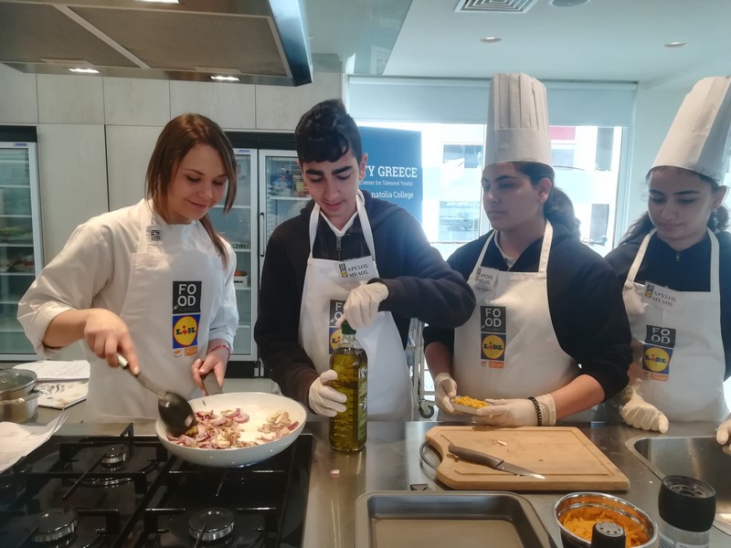 Συμμετοχή του Γυμνασίου Ακροπόλεως. Δημιουργίες από τη Μεξικάνικη  Κουζίνα