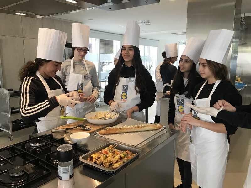Συμμετοχή του Γυμνασίου Έγκωμης  στο Πρόγραμμα . Δημιουργίες  «Φαγητό για Πάρτι» 
