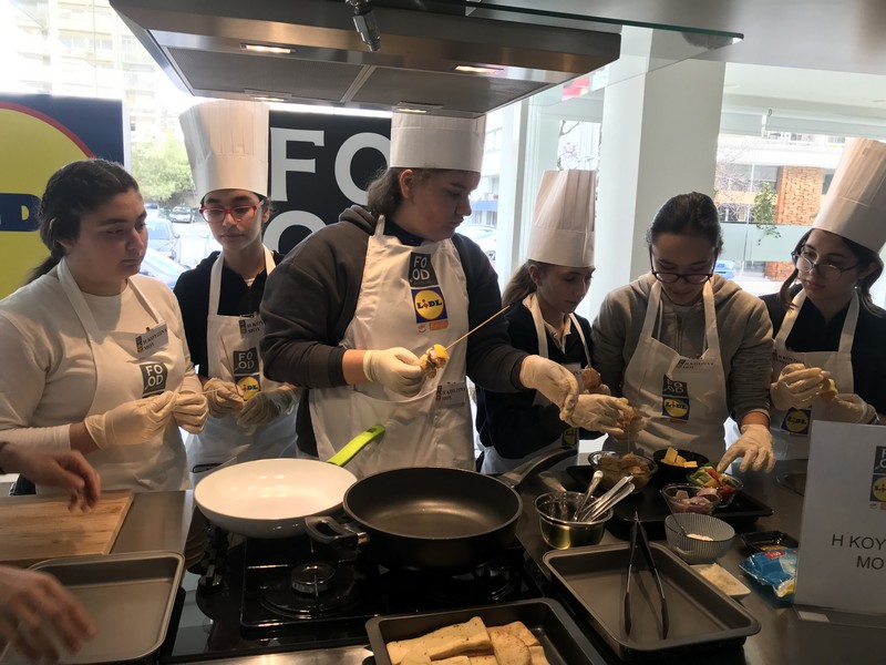 Συμμετοχή του Γυμνασίου Έγκωμης  στο Πρόγραμμα . Δημιουργίες  «Φαγητό για Πάρτι» 