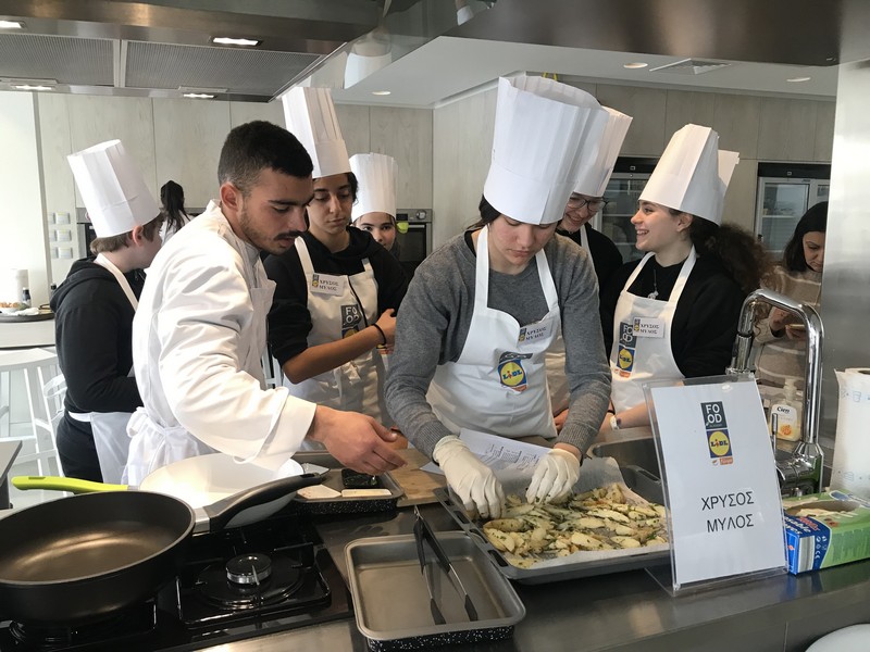 Συμμετοχή του Γυμνασίου Έγκωμης  στο Πρόγραμμα . Δημιουργίες  «Φαγητό για Πάρτι» 