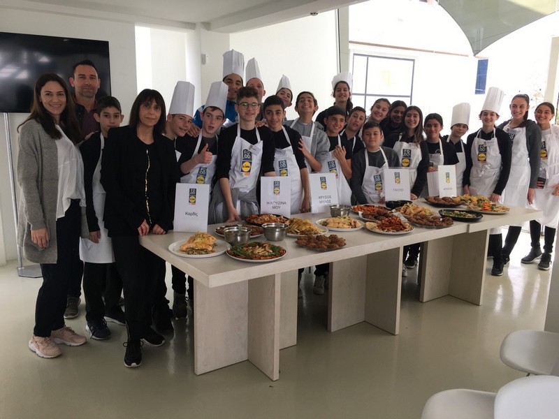 Συμμετοχή του Γυμνασίου Έγκωμης  στο Πρόγραμμα . Δημιουργίες  «Φαγητό για Πάρτι» 