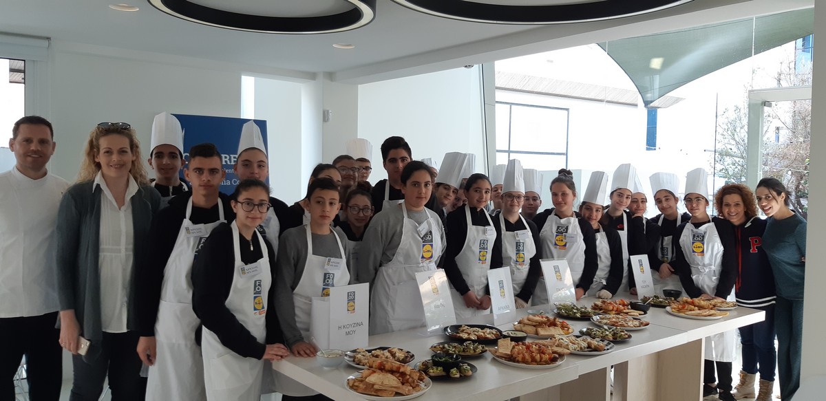 Συμμετοχή Γυμνασίου  Πετράκη Κυπριανού στο Πρόγραμμα.  Ετοιμασία «Φαγητού για Πάρτι» 