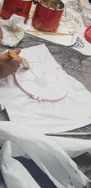 ΜΕ07.002 Υφασματολογία, Λαϊκή Τέχνη και Παράδοση στο μάθημα της Οικιακής Οικονομίας, 2018 -2019 - «Μπατίκ» 