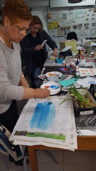 ΜΕ07.002 Υφασματολογία, Λαϊκή Τέχνη και Παράδοση στο μάθημα της Οικιακής Οικονομίας, 2018 -2019- Βαφές ήλιου 